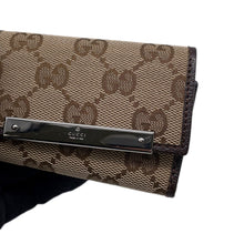 Load image into Gallery viewer, GUCCI GG Canvas 6-Key Case Beige/Brown127048 Canvas Leather