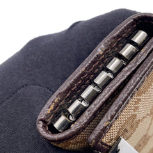 将图像加载到图库查看器中,GUCCI GG Canvas 6-Key Case Beige/Brown127048 Canvas Leather