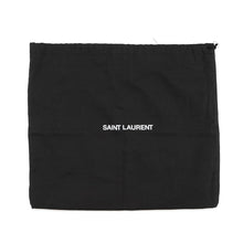 Load image into Gallery viewer, SAINT LAURENT PARIS Monogram Satchel All-Over Shoulder Bag Beige/Black585006 Canvas Leather Size Medium