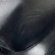 将图像加载到图库查看器中,CELINE Triangle Mini Shoulder Bag Black10I193DMO Leather