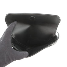 将图像加载到图库查看器中,CELINE Triangle Shoulder Bag Black19590 Leather
