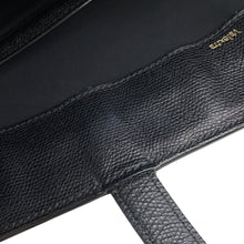Load image into Gallery viewer, Valextra Valextra 2-Way Tote Black/Ivory Leather
