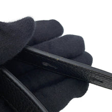 将图像加载到图库查看器中,Dior Oblique Saddle Vertical Pouch Black/Beige/Navy2ADCA446YKS Leather Canvas