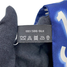 将图像加载到图库查看器中,CHANEL hair band scarf Navy/WhiteAA0349 Silk100%