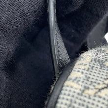 Load image into Gallery viewer, MCM Vintage Jacquard Phone Shoulder Bag Black/Gray/WhiteMMRBATQ02EG001 Canvas Leather