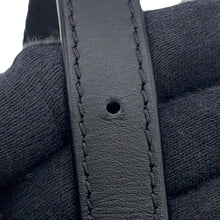 Load image into Gallery viewer, MCM Vintage Jacquard Phone Shoulder Bag Black/Gray/WhiteMMRBATQ02EG001 Canvas Leather