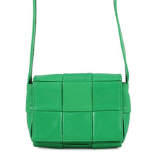 将图像加载到图库查看器中,Bottega Veneta Candy Cassette Shoulder Parakeet667048 Calf Leather Size Mini