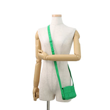 将图像加载到图库查看器中,Bottega Veneta Candy Cassette Shoulder Parakeet667048 Calf Leather Size Mini