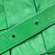 将图像加载到图库查看器中,Bottega Veneta Candy Cassette Shoulder Parakeet667048 Calf Leather Size Mini