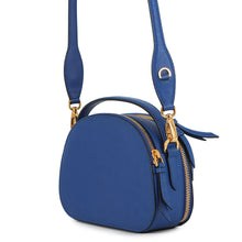 将图像加载到图库查看器中,PRADA Odette 2WAY Bag Blue1BH123 Leather