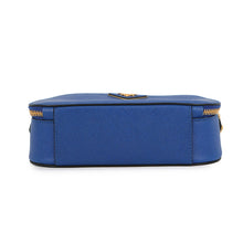 将图像加载到图库查看器中,PRADA Odette 2WAY Bag Blue1BH123 Leather