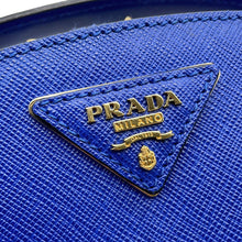 将图像加载到图库查看器中,PRADA Odette 2WAY Bag Blue1BH123 Leather