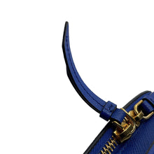 将图像加载到图库查看器中,PRADA Odette 2WAY Bag Blue1BH123 Leather