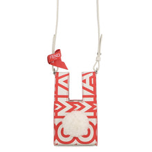 Load image into Gallery viewer, FENDI Marc Jacobs Mini Bustina Bunny Shoulder Bag White/Red7SA169 Leather
