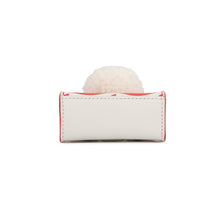 Load image into Gallery viewer, FENDI Marc Jacobs Mini Bustina Bunny Shoulder Bag White/Red7SA169 Leather