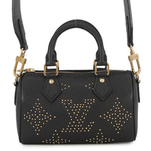 将图像加载到图库查看器中,LOUIS VUITTON Nano Speedy Studded NoirM46745 Monogram Empreinte Leather