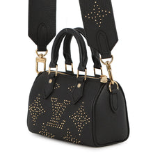 将图像加载到图库查看器中,LOUIS VUITTON Nano Speedy Studded NoirM46745 Monogram Empreinte Leather