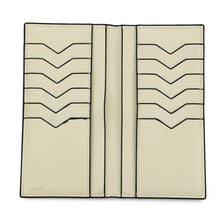 Load image into Gallery viewer, Valextra Valextra Vertical 12-Card Long Wallet WhiteSGNL0021044L99WF99 Grained Calf Leather