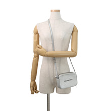 将图像加载到图库查看器中,BALENCIAGA Everyday camera bag Silver552372 Leather Size XS