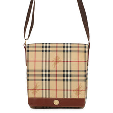将图像加载到图库查看器中,BURBERRY Messenger bag Beige/Brown PVC Leather