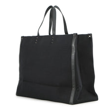 Load image into Gallery viewer, Valentino Garavani VLTN Tote Black Canvas Leather