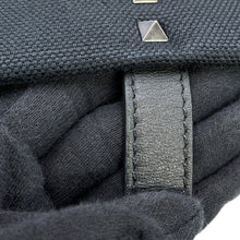 Load image into Gallery viewer, Valentino Garavani VLTN Tote Black Canvas Leather