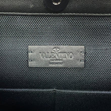 Load image into Gallery viewer, Valentino Garavani VLTN Tote Black Canvas Leather
