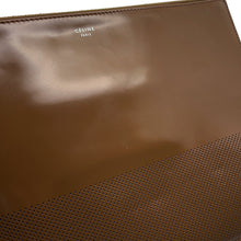 Load image into Gallery viewer, CELINE Clutch Bag Brown Leather