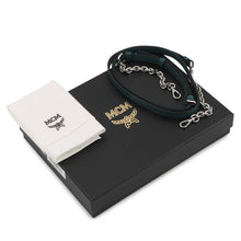 Load image into Gallery viewer, MCM Visetos Shoulder Wallet BlueMXEBAKM01JY001 Leather