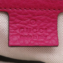 将图像加载到图库查看器中,GUCCI Bamboo Shopper Medium Handbag Pink323660 Leather