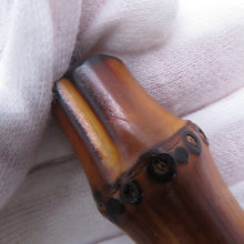 Load image into Gallery viewer, GUCCI Bamboo Tassel Pouch Black376854 Leather