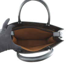 将图像加载到图库查看器中,CELINE Vertical Cabas Brown/Black194432 PVC Leather Size Medium