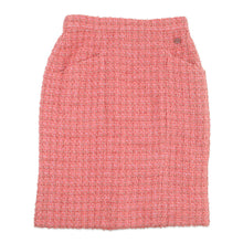 Load image into Gallery viewer, CHANEL Skirt Size 36 PinkP63188 Polyamide 47% Cotton 33% Polyester 12% Viscose 8%