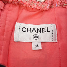 Load image into Gallery viewer, CHANEL Skirt Size 36 PinkP63188 Polyamide 47% Cotton 33% Polyester 12% Viscose 8%