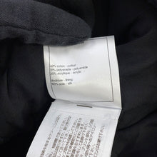 Load image into Gallery viewer, CHANEL Tweed Double-Breasted Coat Size 34 Black/NavyP64017 Cotton49% Polyamide31% Acryl20%