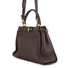 Load image into Gallery viewer, FENDI Peekaboo Icy You Brown8BN321 Leather Size Medium