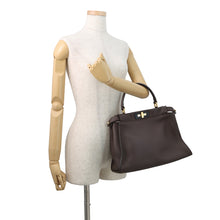 Load image into Gallery viewer, FENDI Peekaboo Icy You Brown8BN321 Leather Size Medium