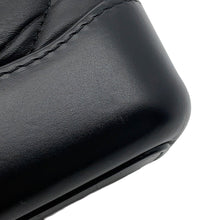 Load image into Gallery viewer, CHANEL Gabrielle de Chanel BlackA91810 Aged Calf Leather Size Small