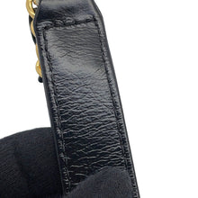 Load image into Gallery viewer, CHANEL Gabrielle de Chanel BlackA91810 Aged Calf Leather Size Small