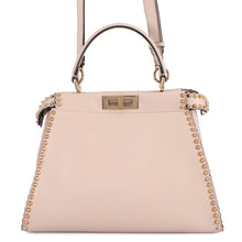 将图像加载到图库查看器中,FENDI Peekaboo Jasmin Flower8BN290 Leather Size regular