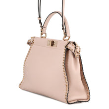 将图像加载到图库查看器中,FENDI Peekaboo Jasmin Flower8BN290 Leather Size regular