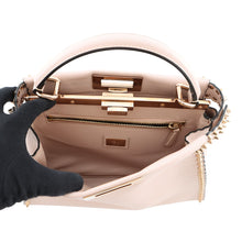 将图像加载到图库查看器中,FENDI Peekaboo Jasmin Flower8BN290 Leather Size regular