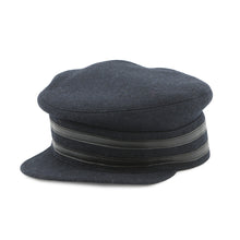 Load image into Gallery viewer, HERMES Cap Size 58 Navy Wool 100%