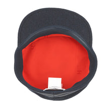 Load image into Gallery viewer, HERMES Cap Size 58 Navy Wool 100%