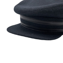 Load image into Gallery viewer, HERMES Cap Size 58 Navy Wool 100%