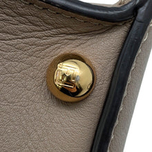 Load image into Gallery viewer, FENDI Peekaboo Icy You Gray8BN321 Leather Size Medium