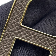 Load image into Gallery viewer, HERMES Chaine d'Ancre Brooch Etain Epsom Metal