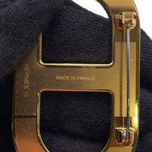 Load image into Gallery viewer, HERMES Chaine d'Ancre Brooch Etain Epsom Metal