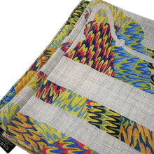 Load image into Gallery viewer, HERMES Scarf Carre Kyoto Marble Exlibris Size 90 Gris Cine/MulticolorH233842S Cashmere70% Silk30%