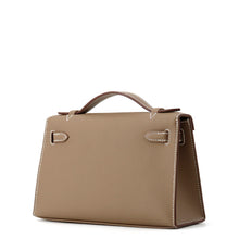 Load image into Gallery viewer, HERMES PochetteKelly Etoupe Swift Leather